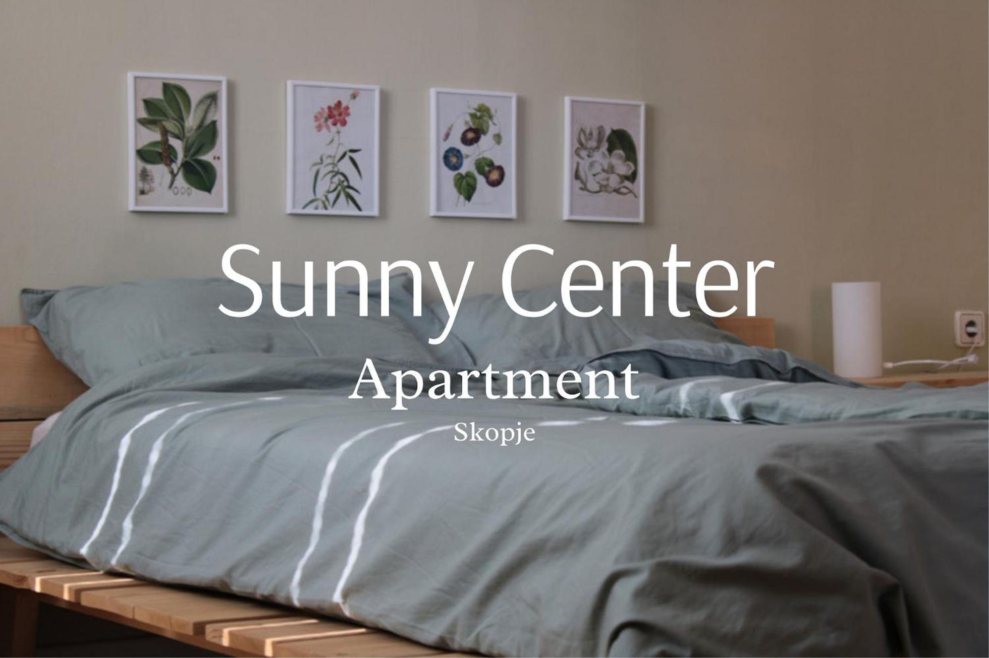 Sunny Center Apartment Skopje Bagian luar foto