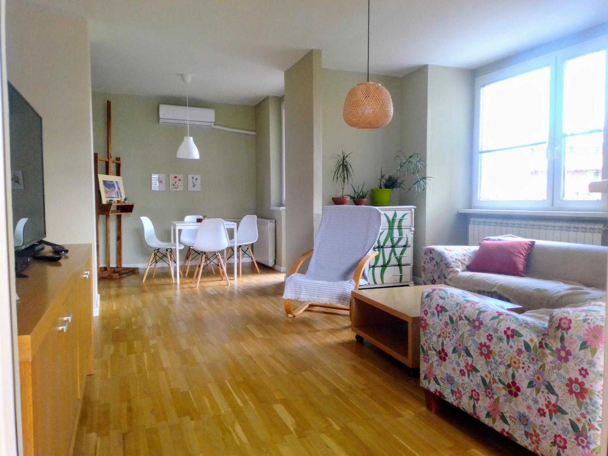 Sunny Center Apartment Skopje Bagian luar foto